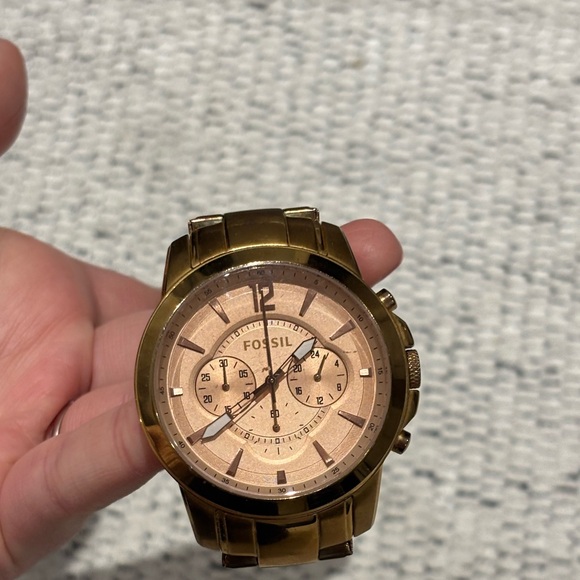 FOSSIL - ROSE GOLD BOYFRIEND WATCH - Picture 11 of 11